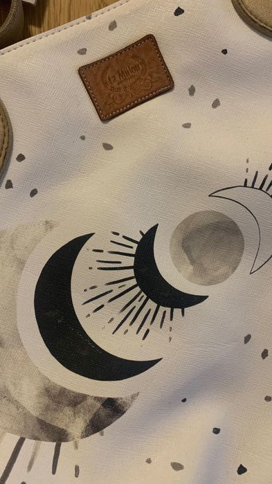 Torba Feeria La Millou Bright Luna Medium + zaczepy do wózka