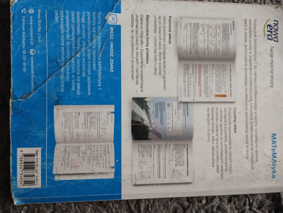 Matematyka 1 dla liceum i technikum - zakres podstawowy