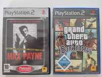 Max Payne i GTA San Andreas na PlayStation 2