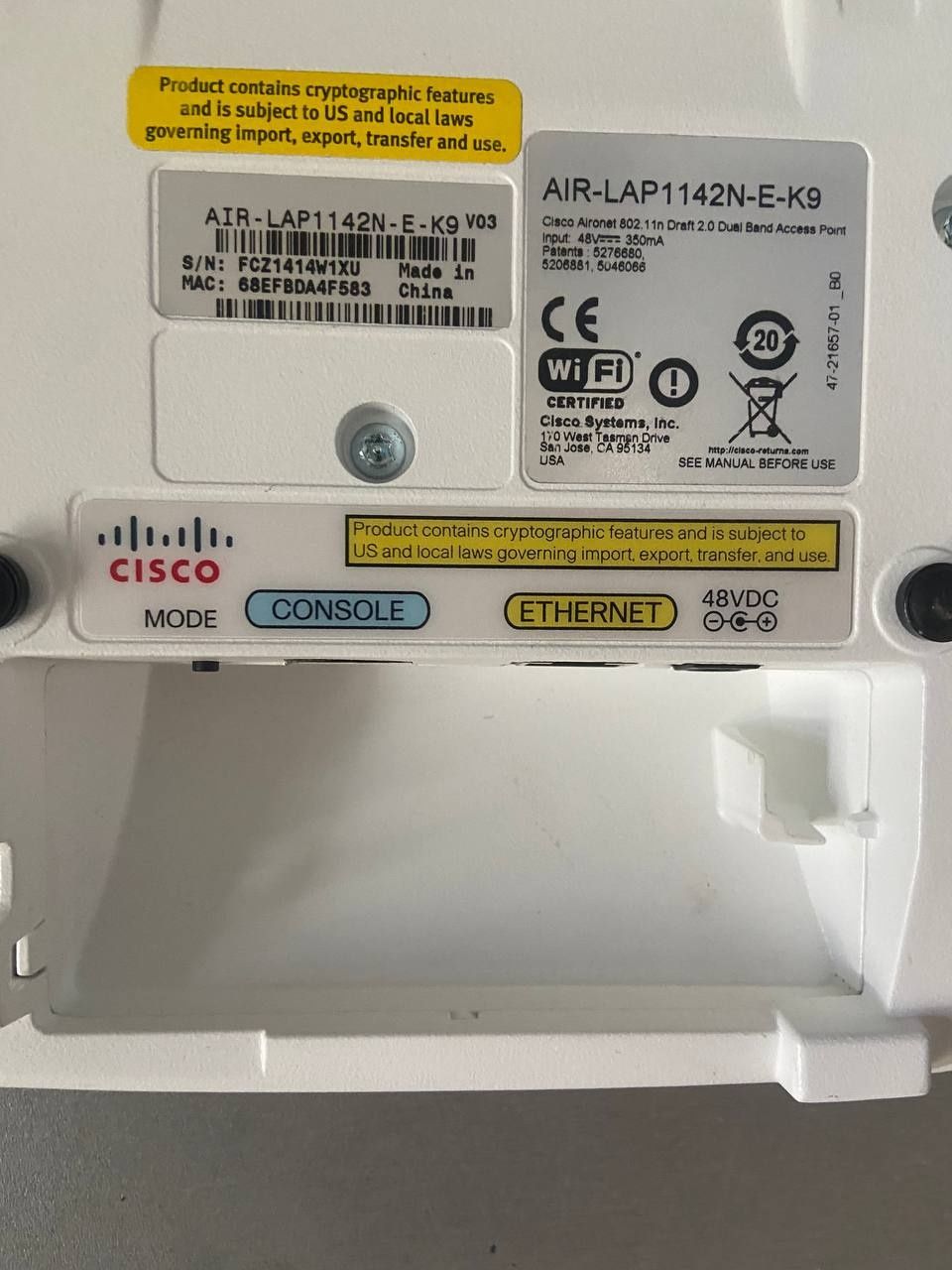 Точка доступу Cisco AIR-LAP1142N-E-K9