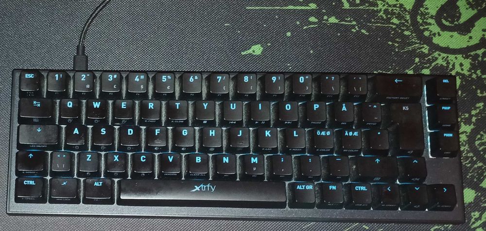 Клавіатура Xtrfy K5 RGB Compact Black Hotswap