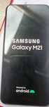Samsung Galaxy M21 używany niebieski oryginalne pudelko