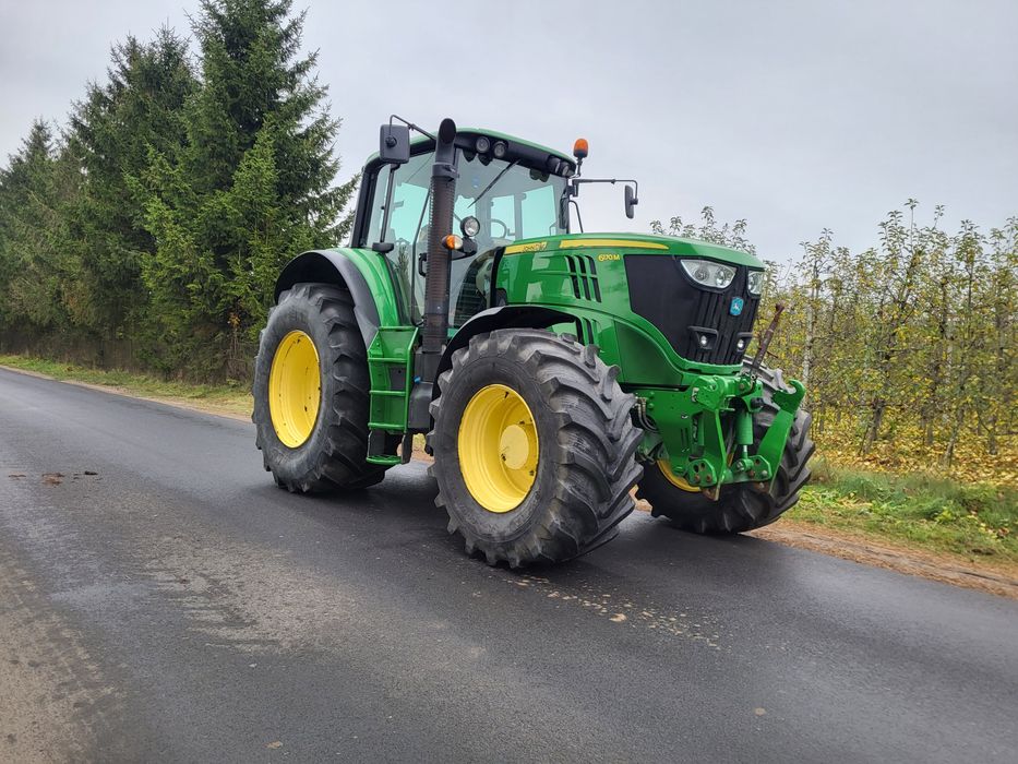 Ciągnik John Deere 6170m 6190r Klima'TUZ'Pneumatyka 6210r case fendt