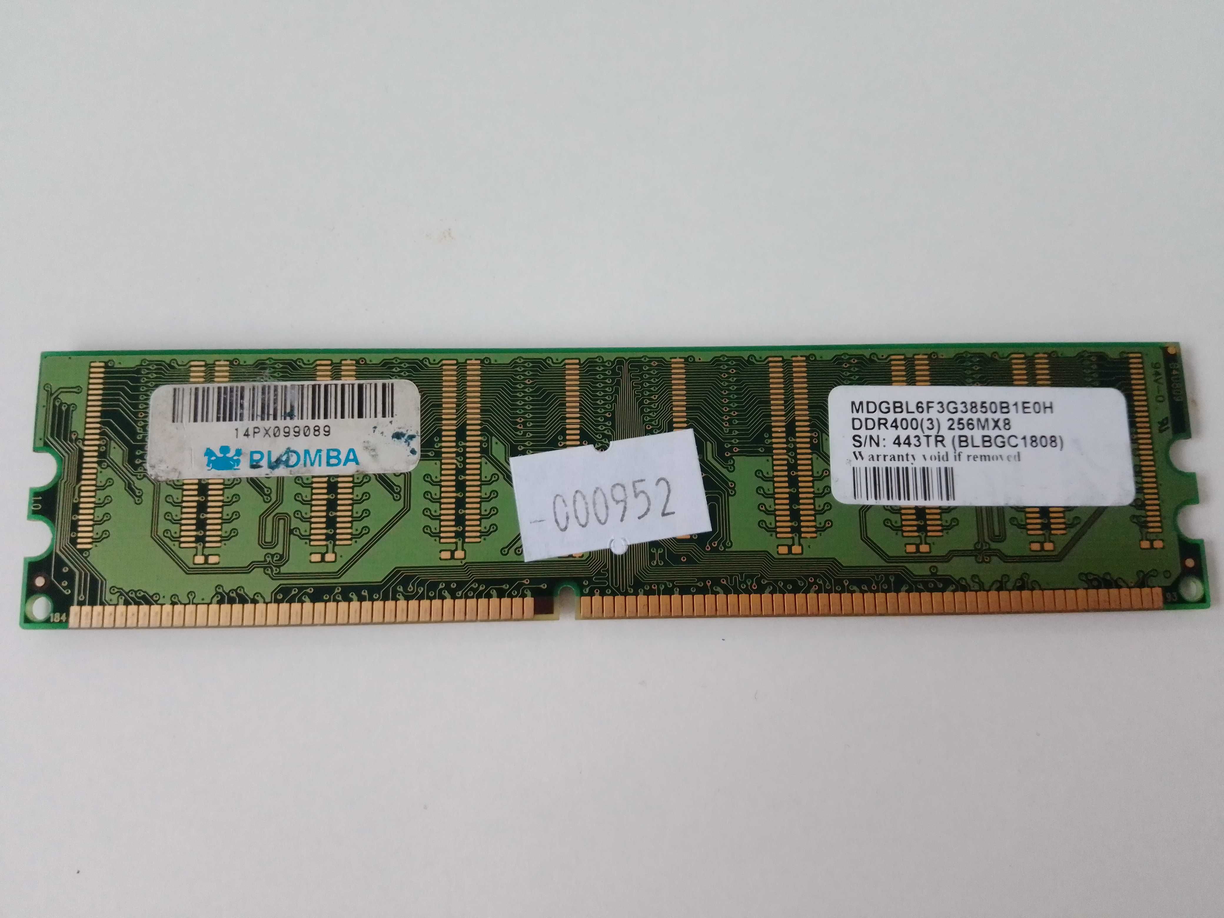 Pamięć RAM DDR Blitz  MDGBL6F3G3850B1E0H 256 GB (000952)