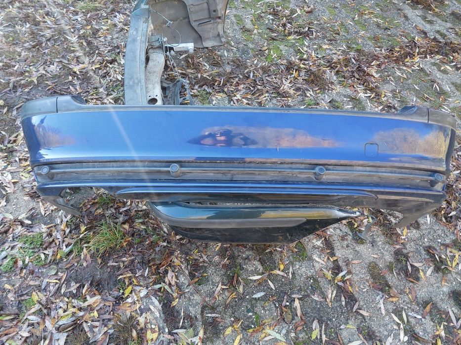 Bmw e 46 touring kombi tylny zderzak Mysticblau niebieski tył