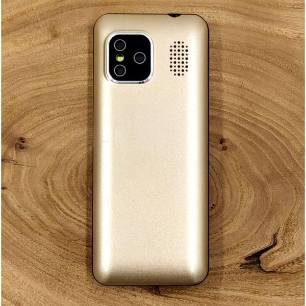 Кнопковий телефон із посиленим акумулятором Nokia 464 Gold\Black