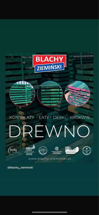 Drewno konstrukcyjne sosnowe