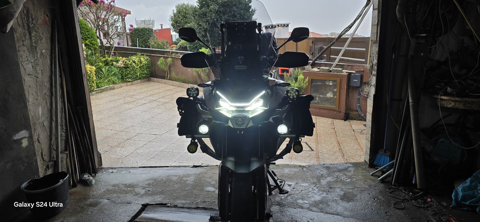 Vidro touring puig  cf moto 800