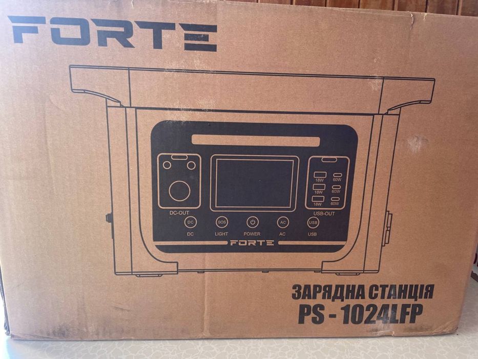 Портативна зарядна станція Forte PS-1024 LFP