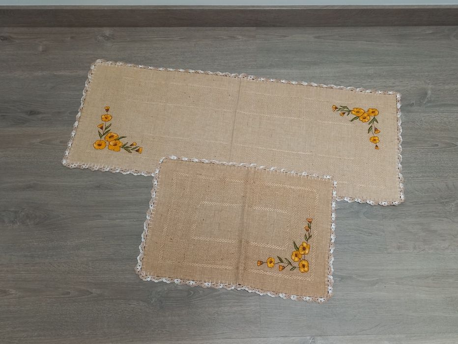 Conjunto de panos decorativos