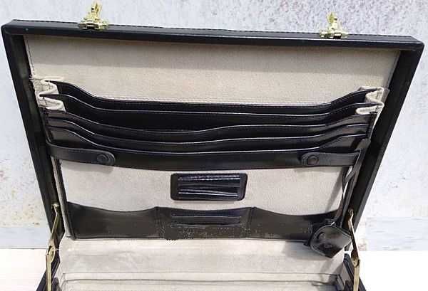 Новый дипломат Franzen натуральная кожа, увеличивается в размере