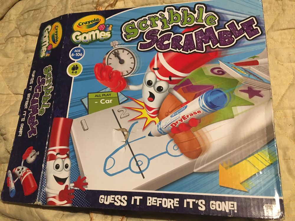 Crayola Games scribble scramble gra