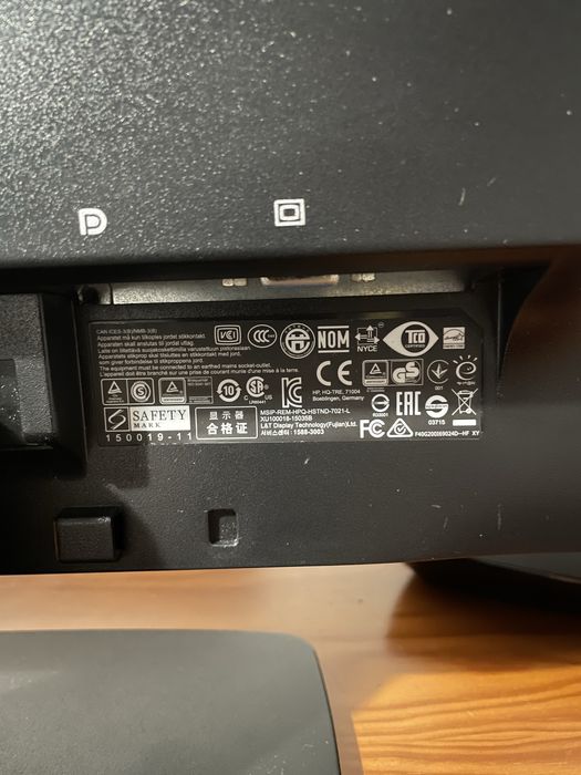 Monitor de 20 polegadas HP ProDisplay P202