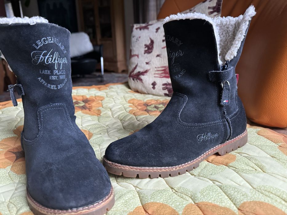 Tommy Hilfiger kozaki botki