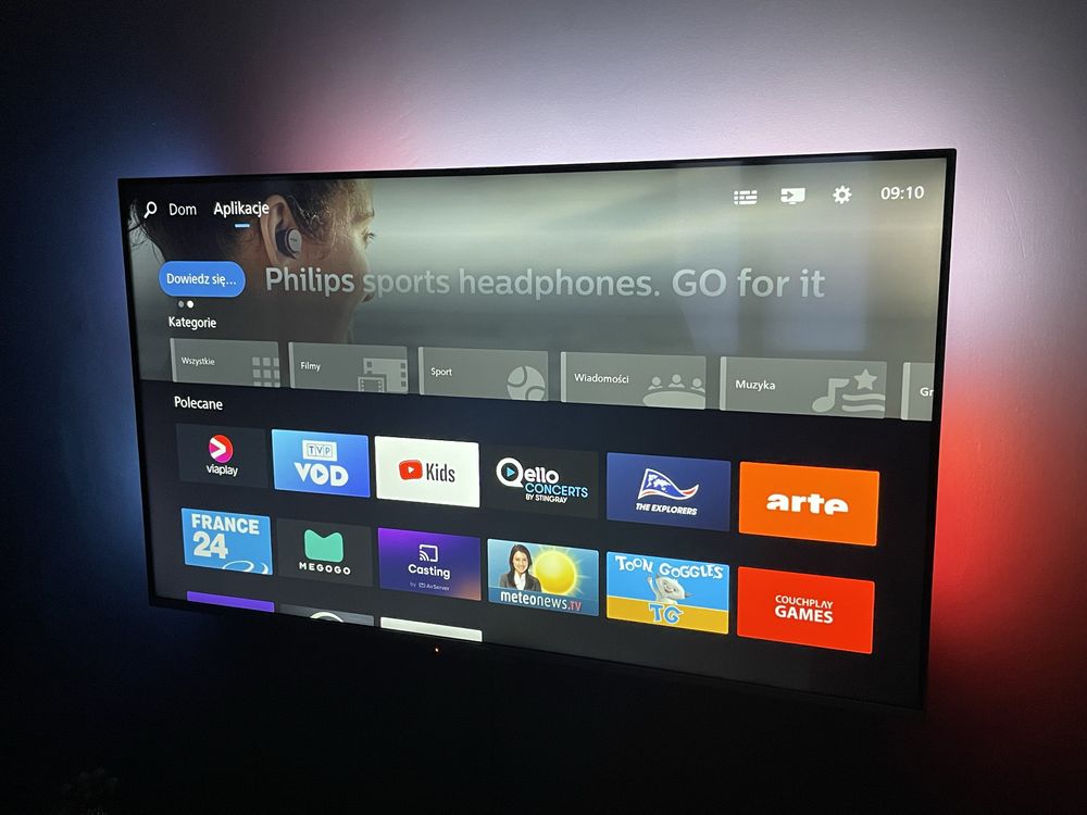 Telewizor smart TV Philips 55PUS8118 ambilight led gwarancja