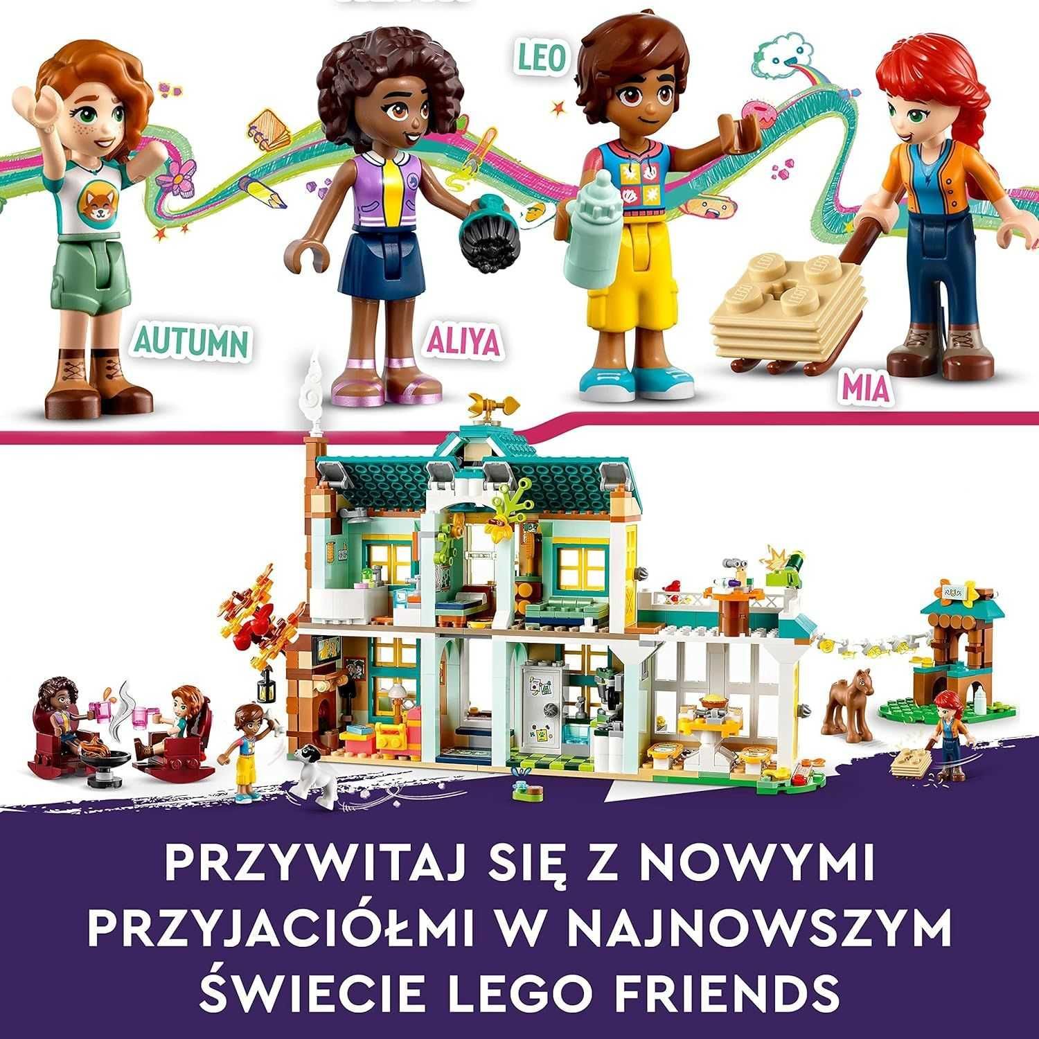 Klocki LEGO Friends, nowe, Dom Autumn, 41730, 7+