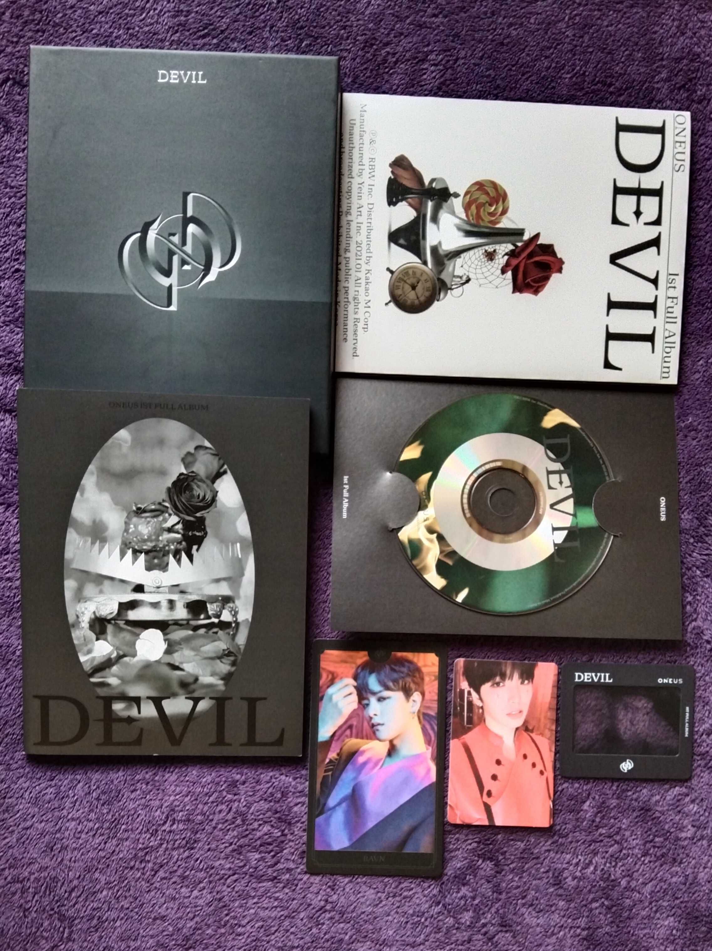 kpop ONEUS album i dodatki DEVIL