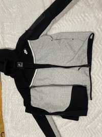 Set Nike Tech fleece czarno-szary size L Fit M