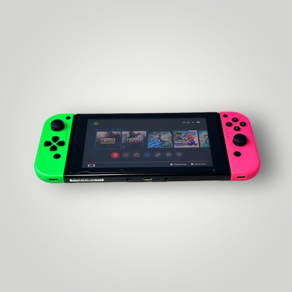 Ігрова приставка Nintendo Switch 128gb Green/Pink