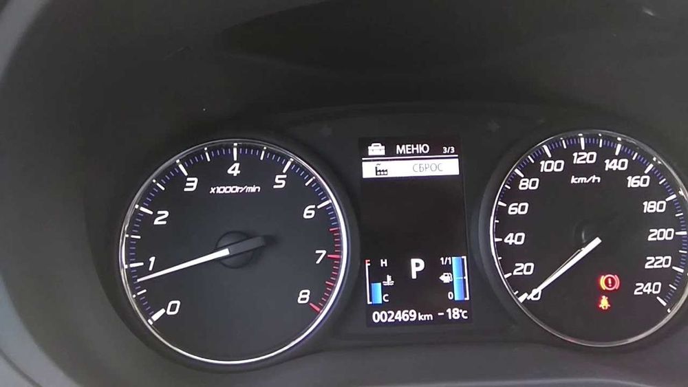 Щиток Mitsubishi Outlander-3. Прошивка МИЛЬ в КМ. Шкали в КМ.