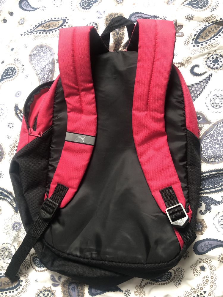 Plecak puma różowo- czarny