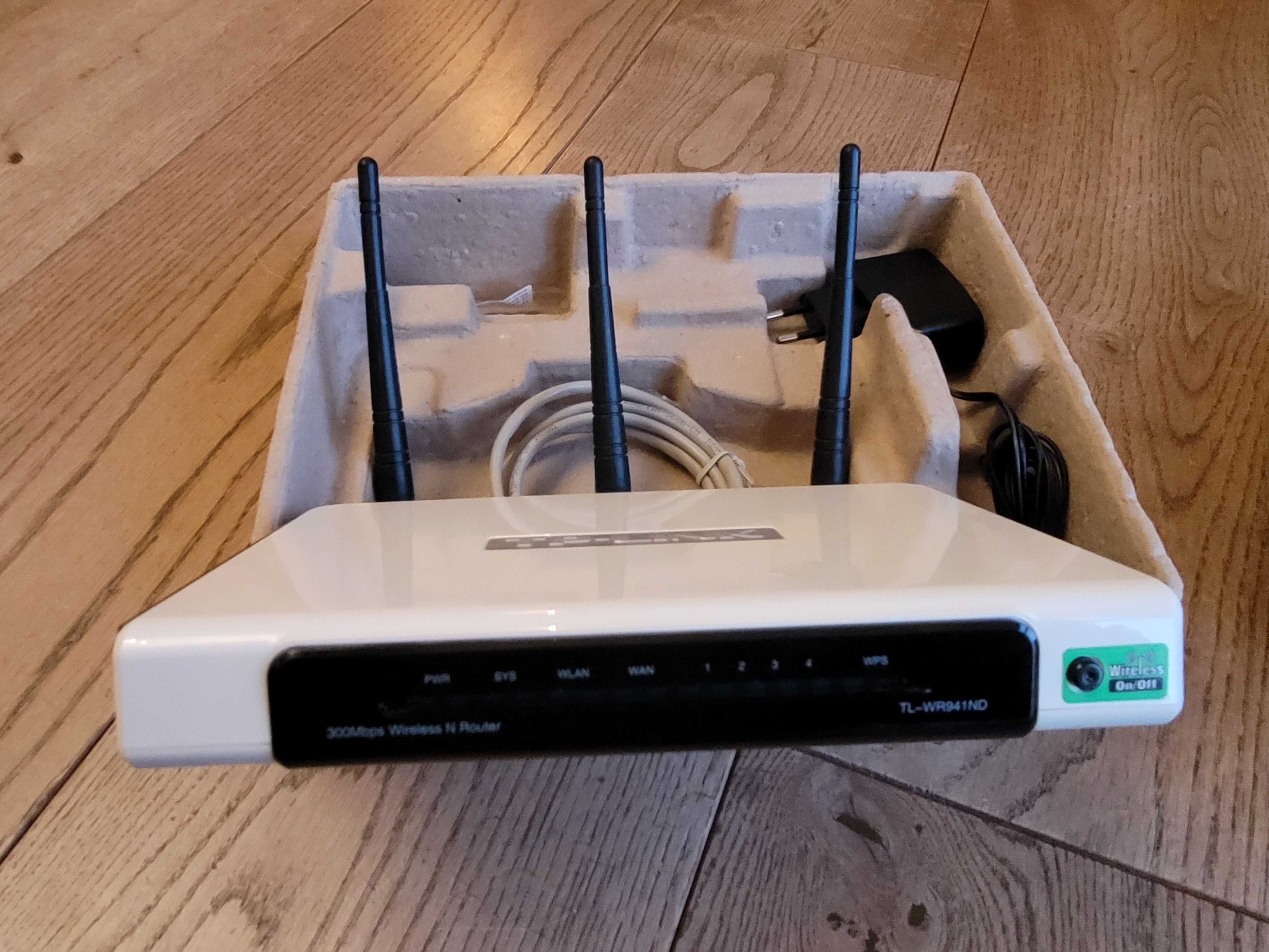 Router bezprzewodowy WiFi TP-Link TL-WR941ND 300Mbps Wireless N