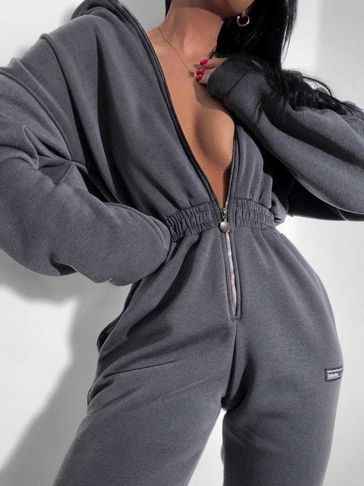 Жіночий Комбінезон на флісі утеплений. Різні кольора!