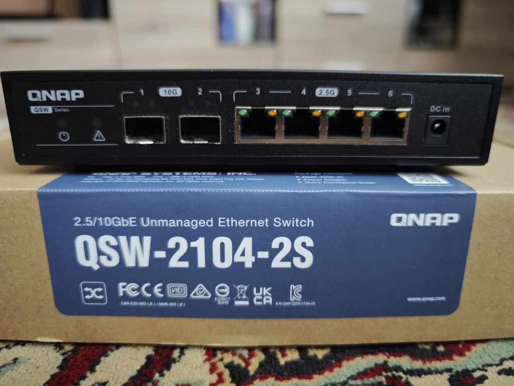 QNAP QSW-2104-2S - stan igła !!!