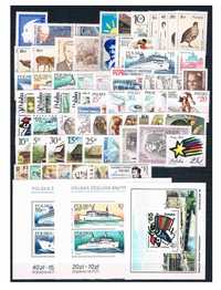 Rocznik 1986 ** czysty abonamentowy - znaczki pocztowe