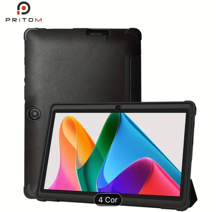 Tablet PRITOM - Android 13, 7 Polegadas com Capa Protetora