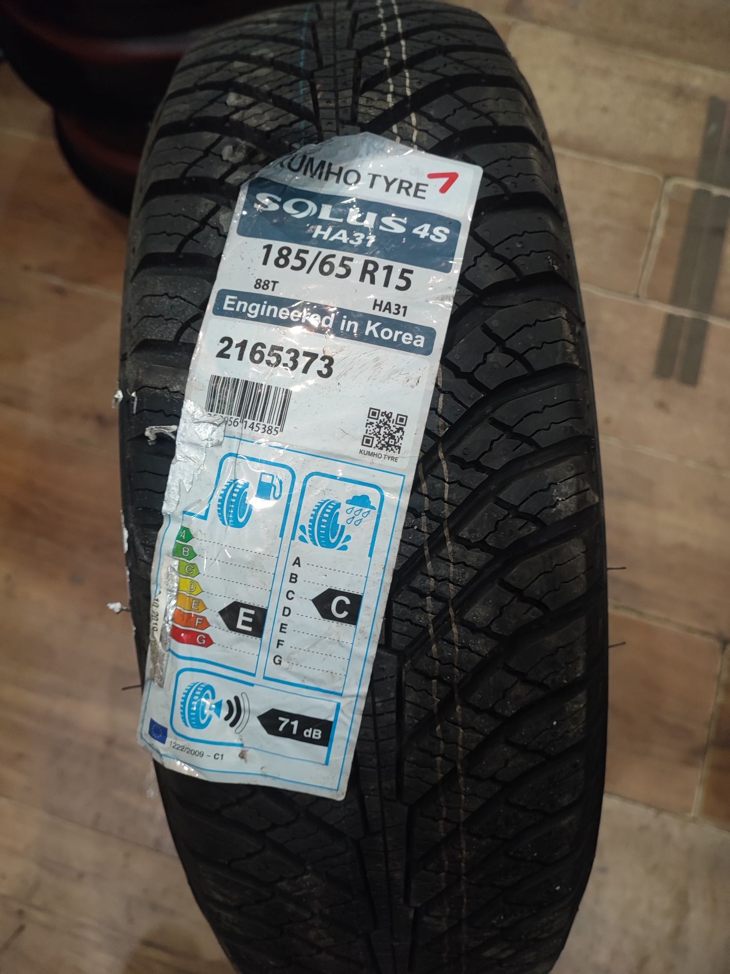 Kumho solus ha31 185/65r15 88T nowa