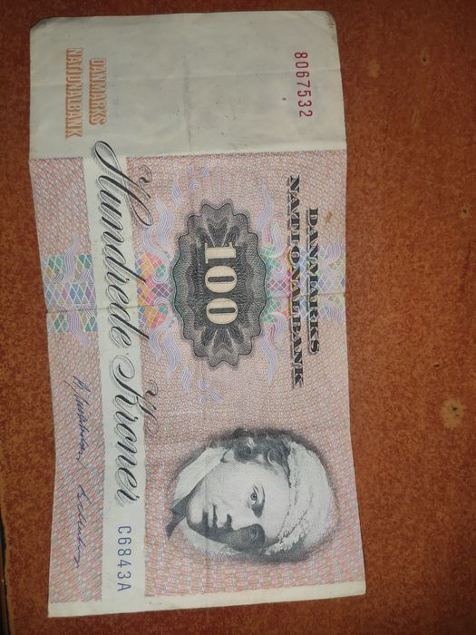 Banknot 100 Koron duńskich