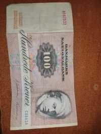 Banknot 100 Koron duńskich