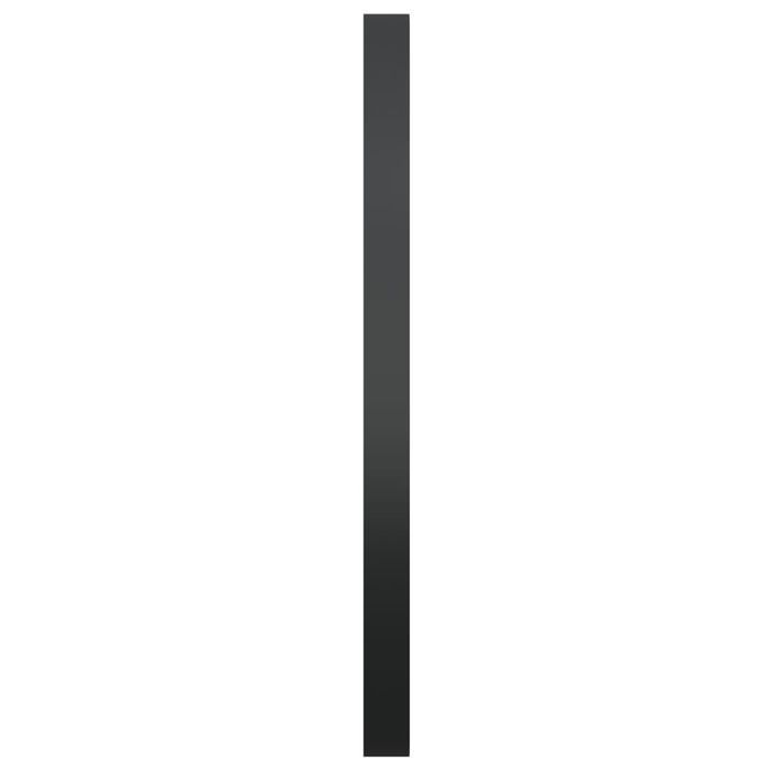 Vidaxl Lustro Ścienne, Czarne, 50 Cm