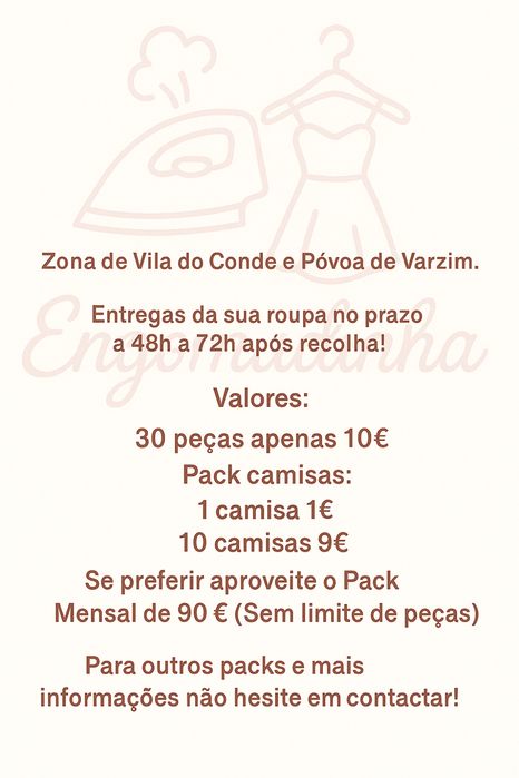 Sem tempo para passar a ferro?