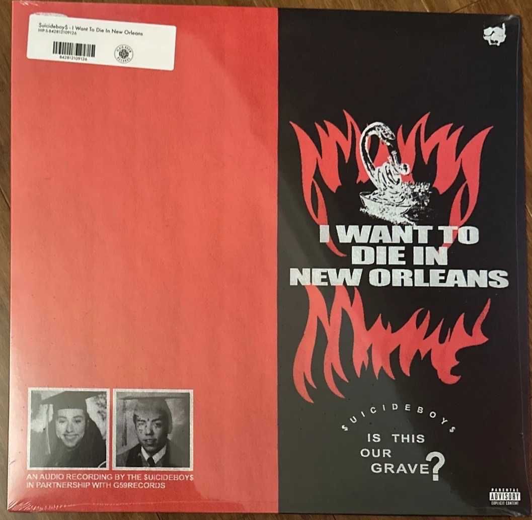 Suicideboys - I Want To Die In New Orleans LP Winyl Kolor Limit