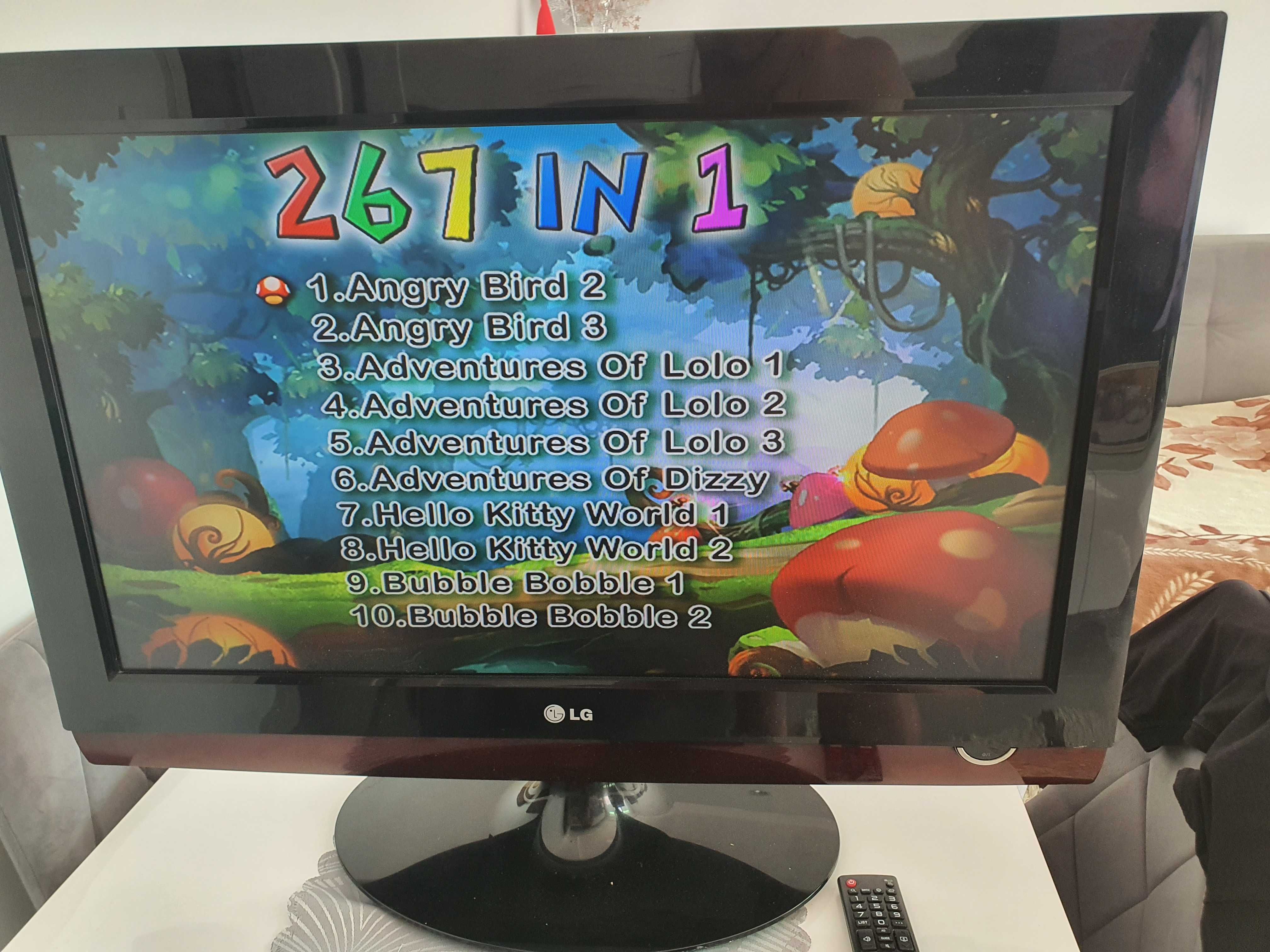 Konsola gier retro HD z telewizorem LG 32" Zamiana