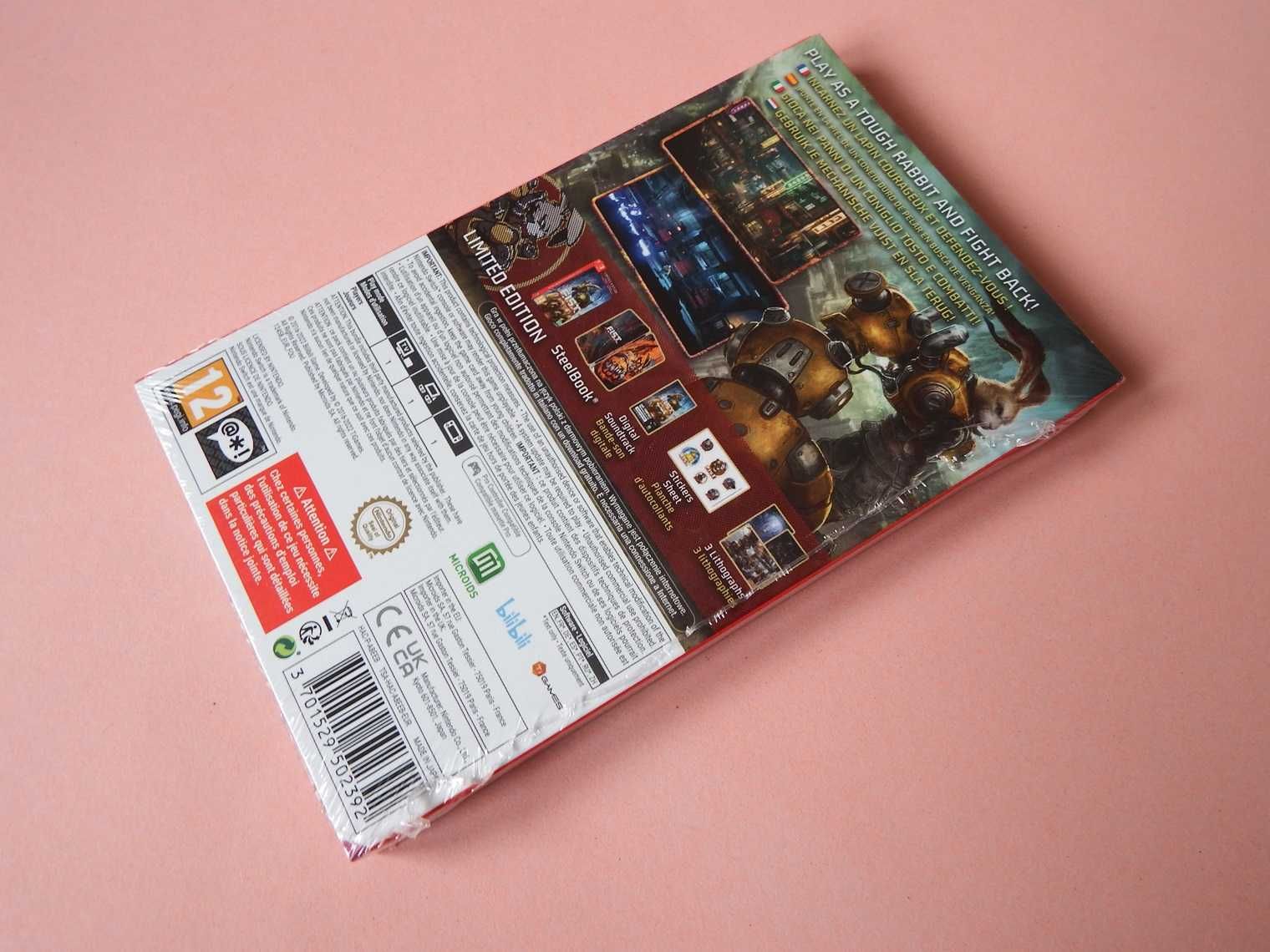 NINTENDO SWITCH F.I.S.T. Forged In Shadow Torch STEELBOOK nowa
