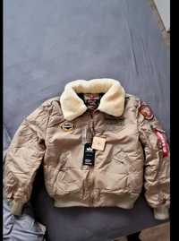 Kurtka Alpha Industries Injector III Air Force beżowa XXL