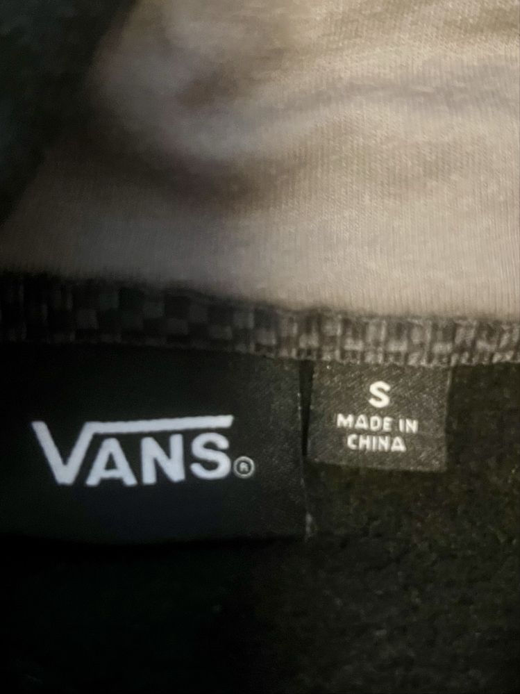 Casaco de algodao com carapuço marca VANS