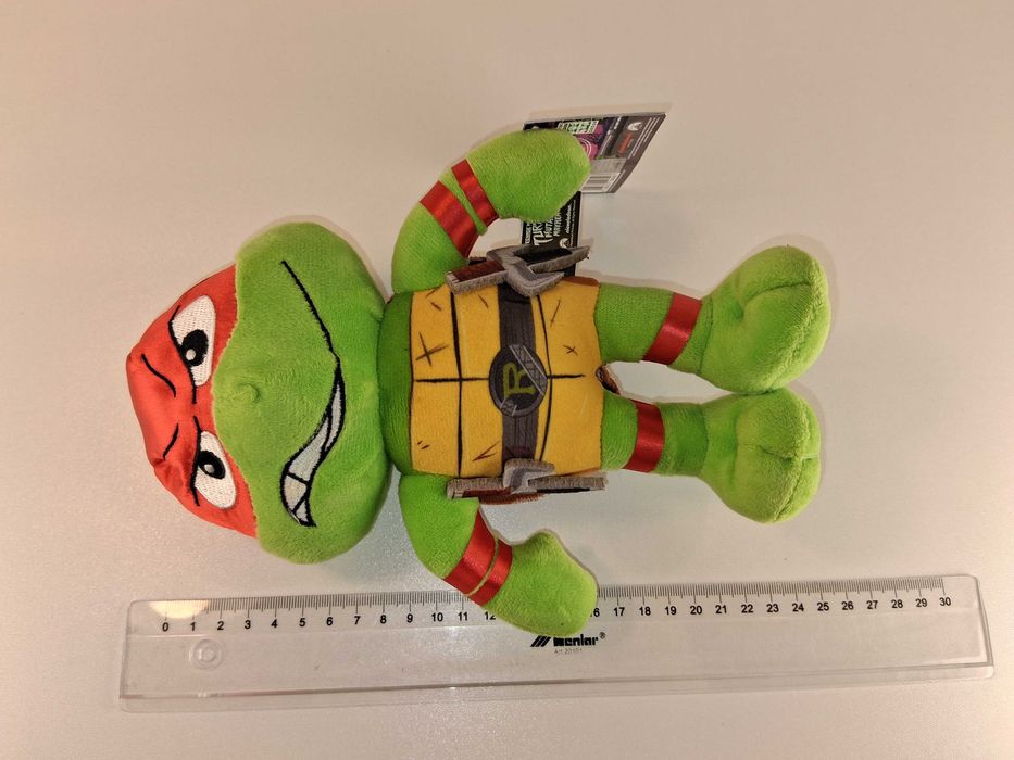 B134 Pluszak Wojownicze Żółwie Ninja Raphael Maskotka Nickelodeon