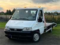 Fiat Ducato  2005r. 2.8JTD! KLIMA! PNEUMATYKA! Hak! LED Wciągarka! 4.65M Autolaweta