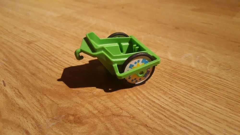 Wózek rowerowy dla dziecka. Playmobil!
