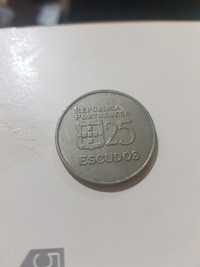 25 escudos de 1980