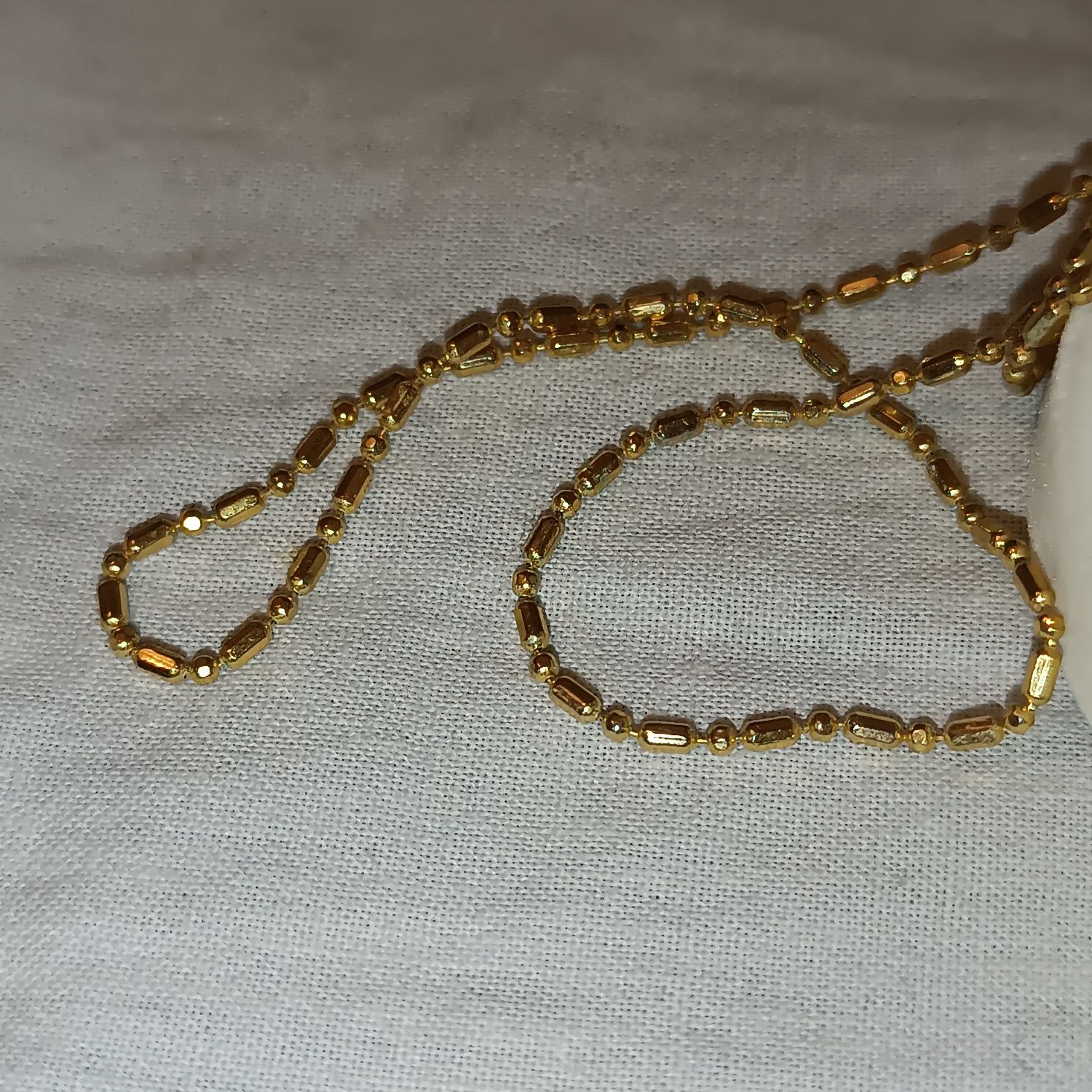 gold cross chain necklace