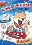 Kolorowanka Z Tatuażami Skatepark 12684B01706Ks