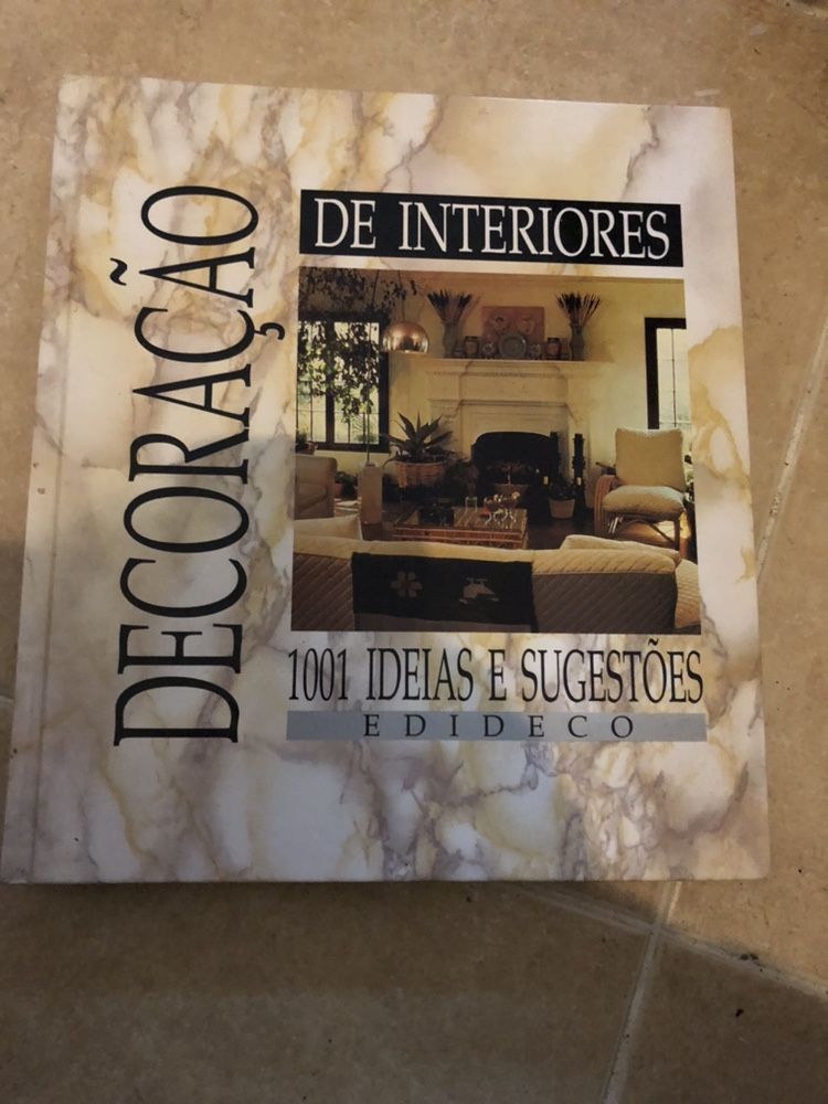 Livro decoração