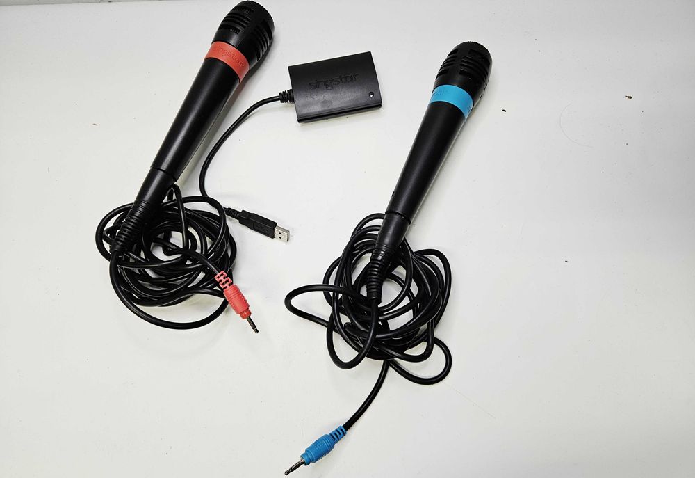 Zestaw mikrofonów SingStar USB – 2 sztuki (PS2 / PS3 / PS4 / PC)