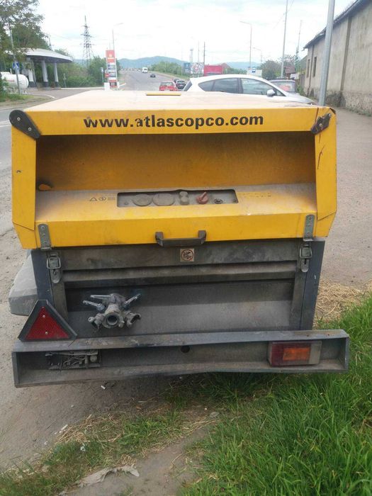 Компресор Atlas Copco XAS 97, у користуванні був дуже мало!