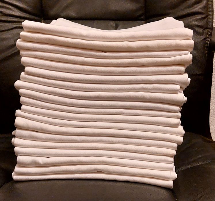 Toalhas brancas, medida 10×10